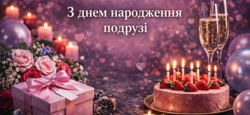 Найкраща подруга — це сестра, яку ми обираємо самі: Найтепліші привітання з днем народження