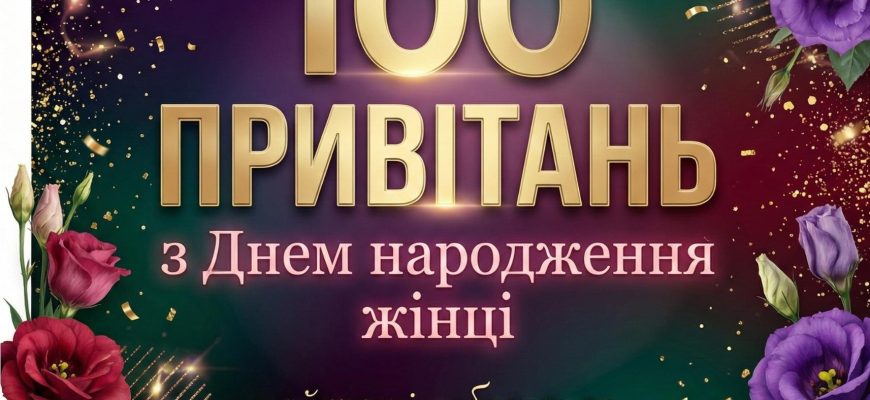 Сто відтінків щирості: 100 найкращих привітань з днем народження жінці на всі випадки життя
