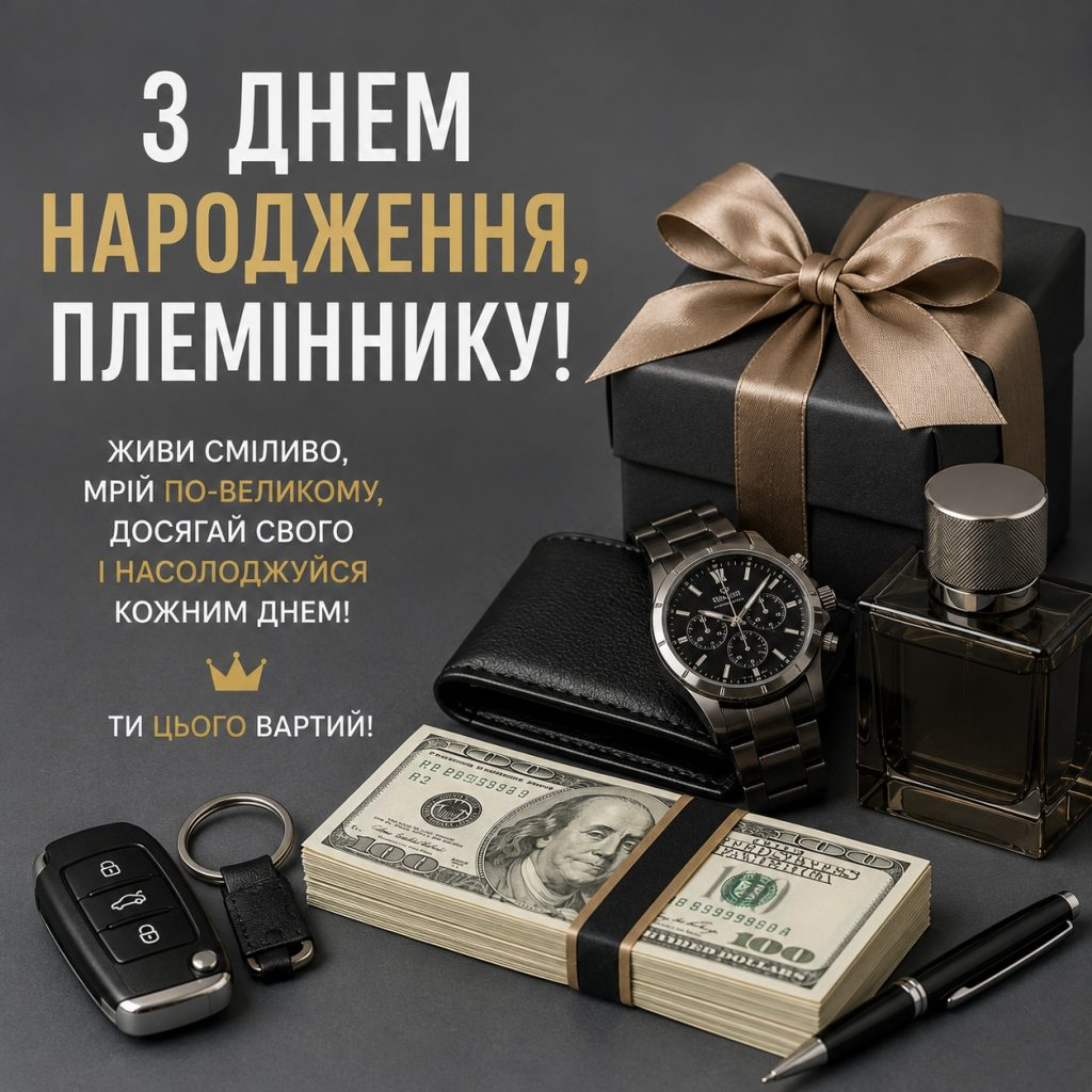 З Днем народження племіннику