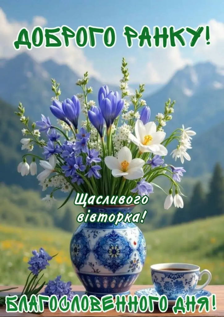 Доброго ранку, вівторок