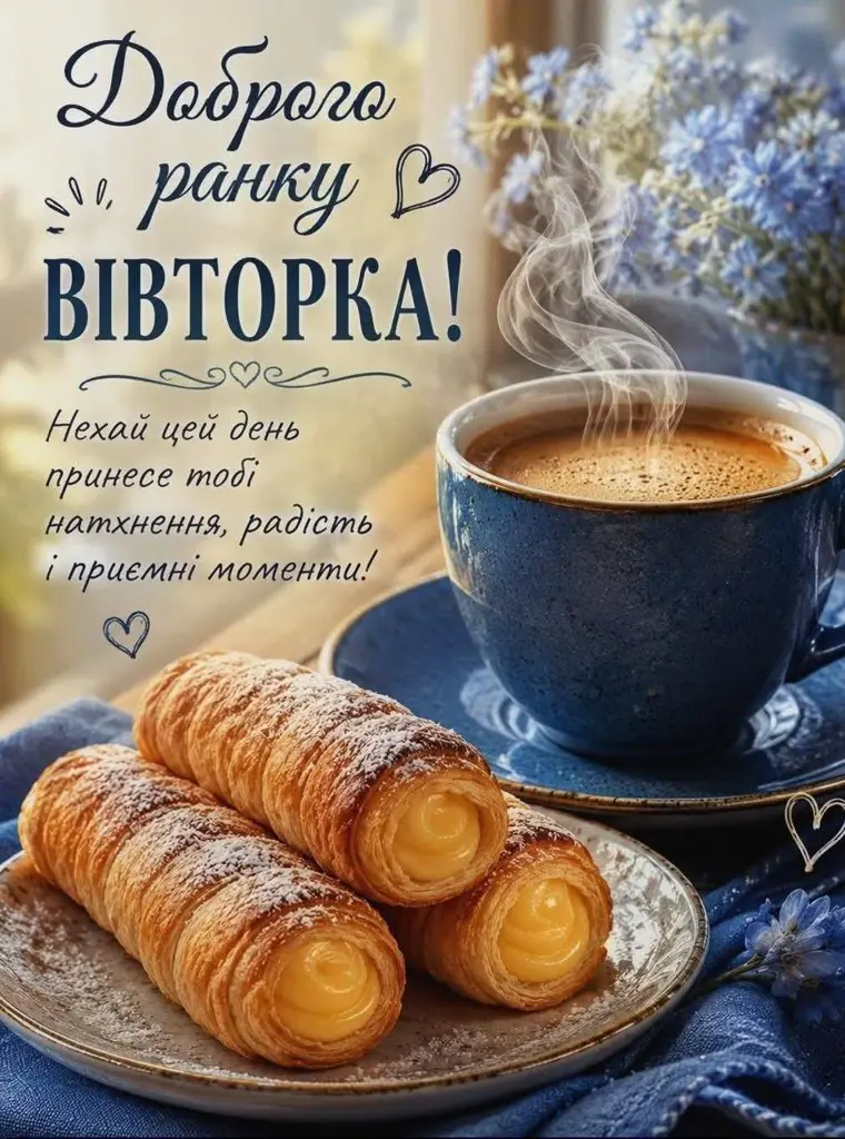 Доброго ранку, вівторок