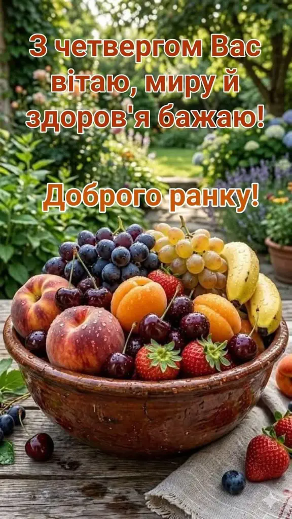 Доброго ранку, четвер