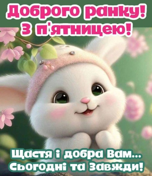 Доброго ранку, п’ятниця
