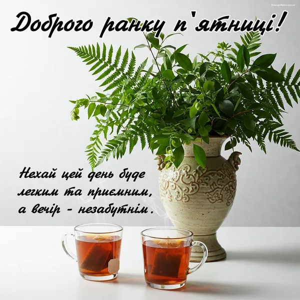 Доброго ранку, п’ятниця