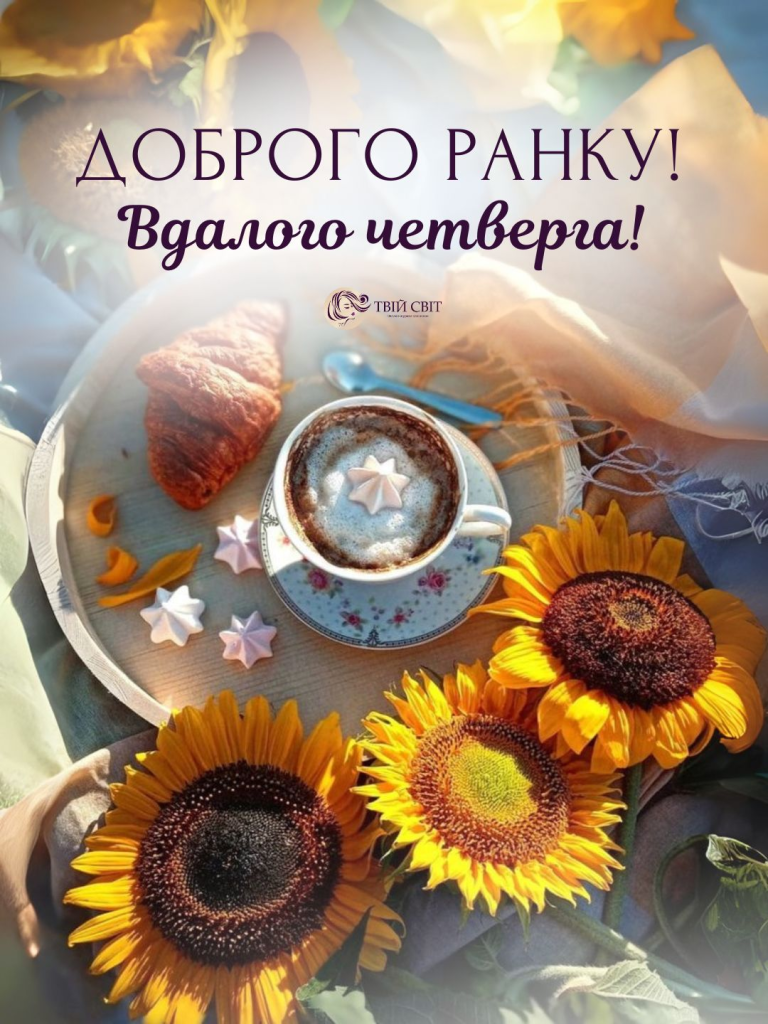 Доброго ранку, четвер