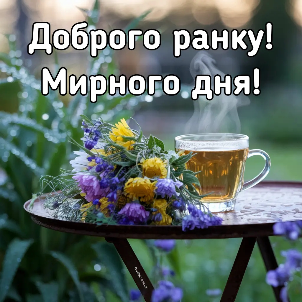 Привітання «Доброго ранку»