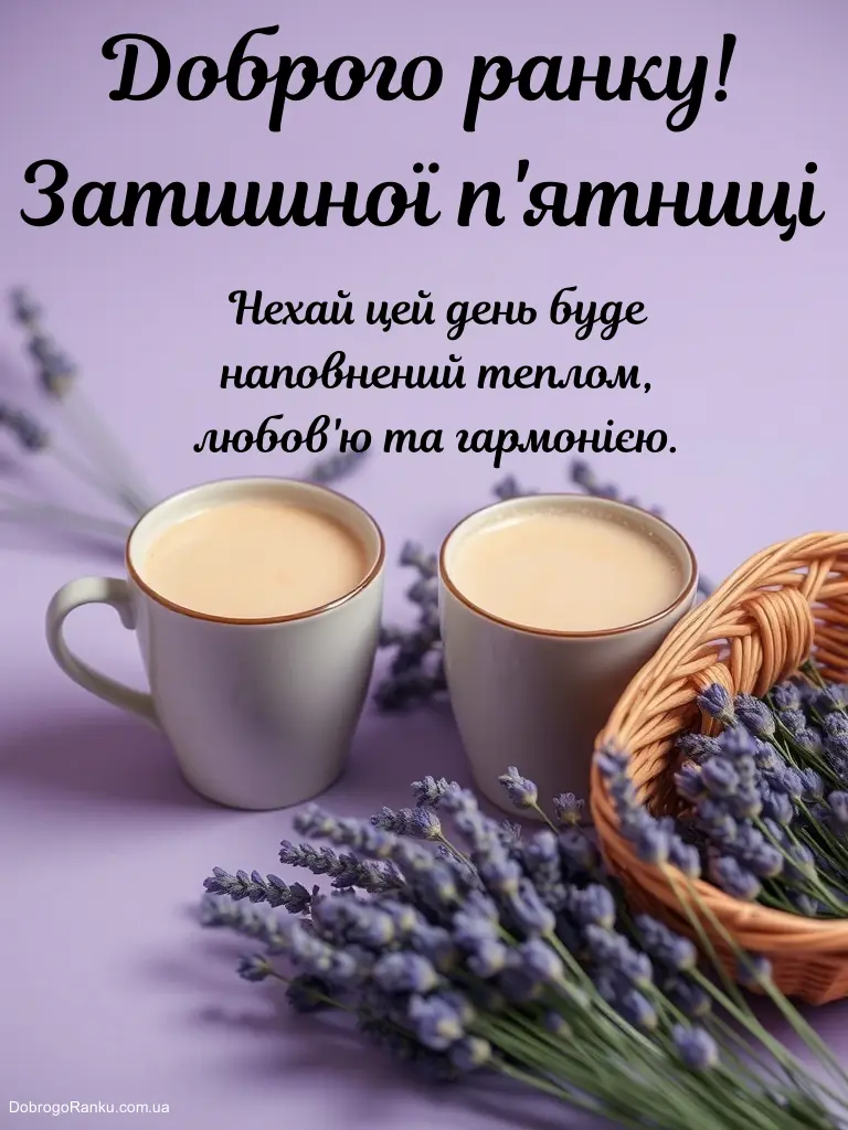 Доброго ранку, п’ятниця