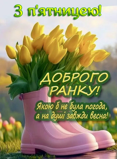 Доброго ранку, п’ятниця