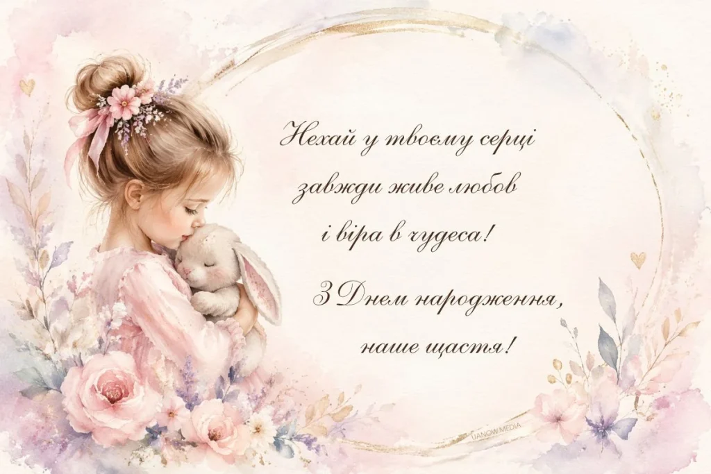 З Днем народження внучці