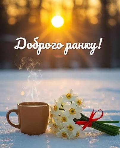 Доброго ранку, неділя