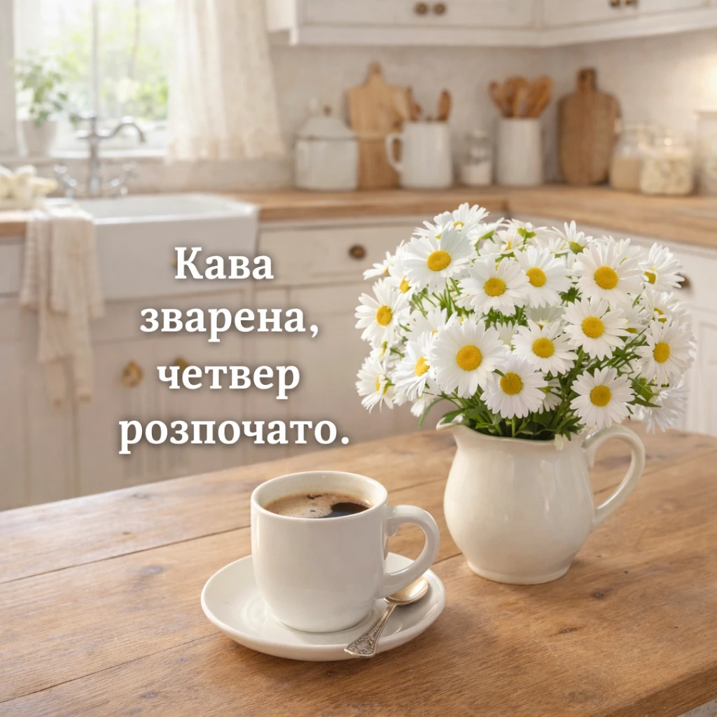 Доброго ранку, четвер