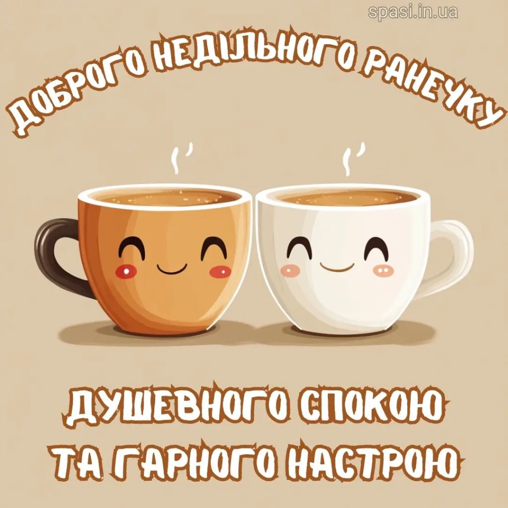 Доброго ранку, неділя