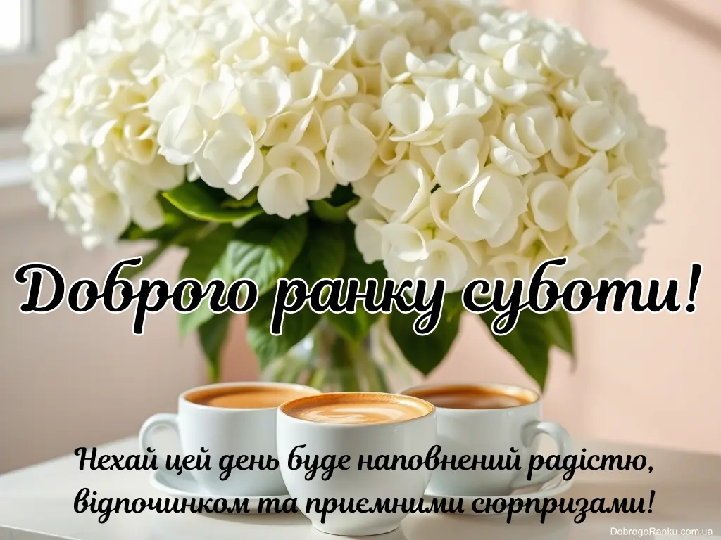 Доброго ранку, субота