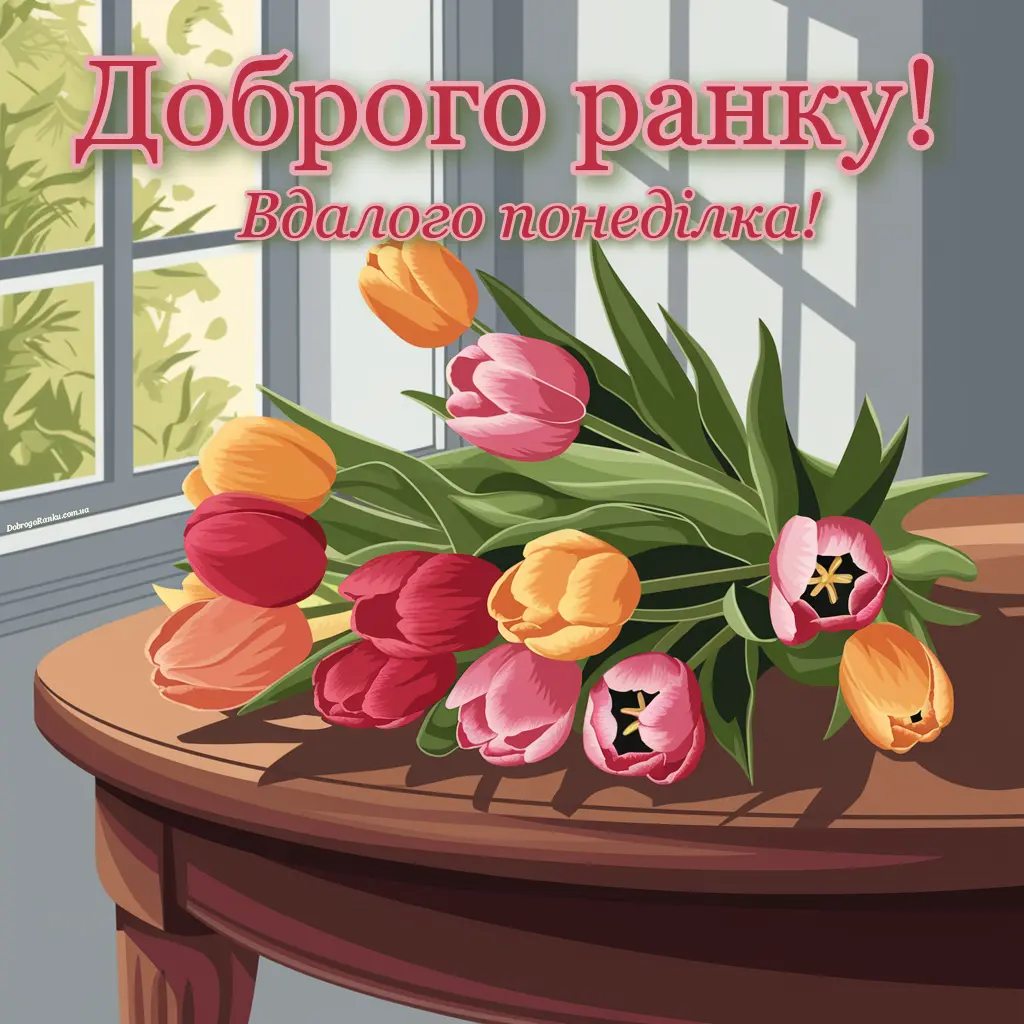 Доброго ранку, понеділок