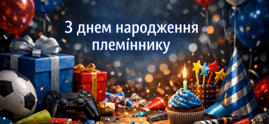 З Днем народження племіннику: красиві, щирі та прикольні привітання