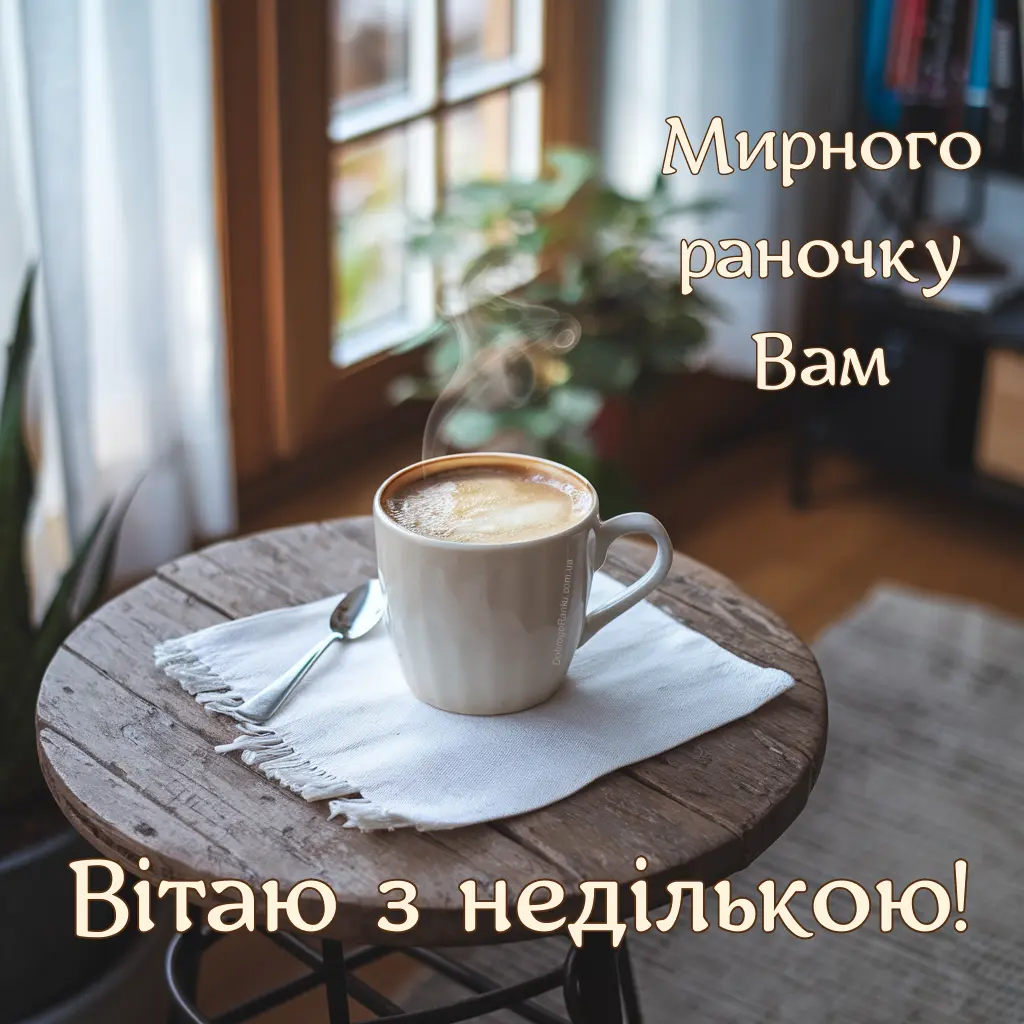 Доброго ранку, неділя