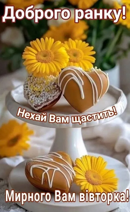 Доброго ранку, вівторок