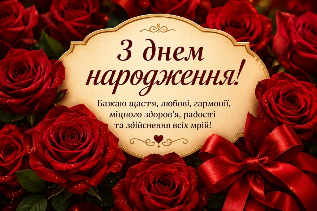 Привітання з Днем народження невістці
