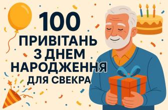 Привітання з Днем народження свекру: теплі, щирі та красиві слова