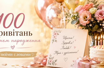 100 привітань з Днем народження: красиві, щирі та оригінальні побажання