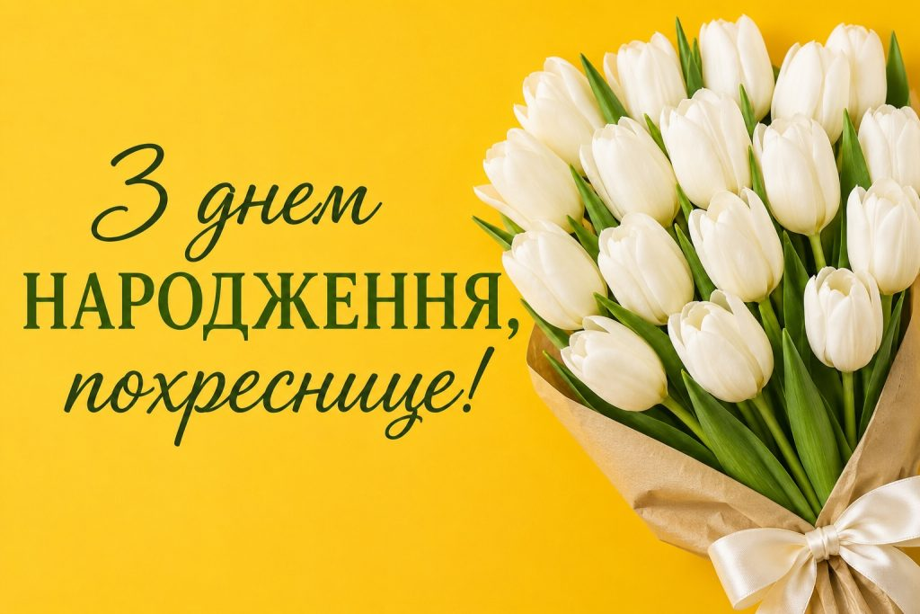 З Днем народження, похреснице