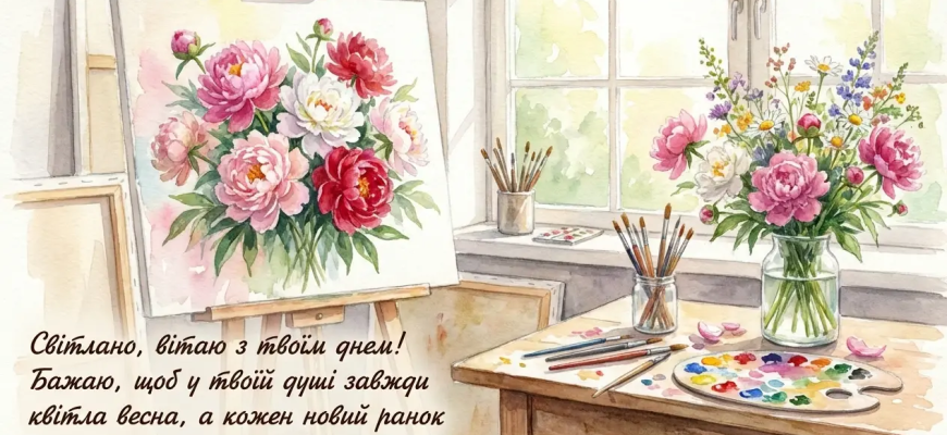 Привітання з днем народження Світлані: красиві, щирі та оригінальні побажання