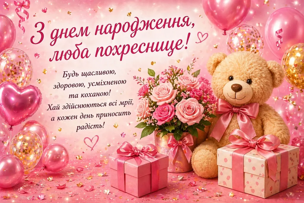 З Днем народження, похреснице