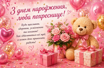 З Днем народження, похреснице: красиві, щирі та зворушливі привітання