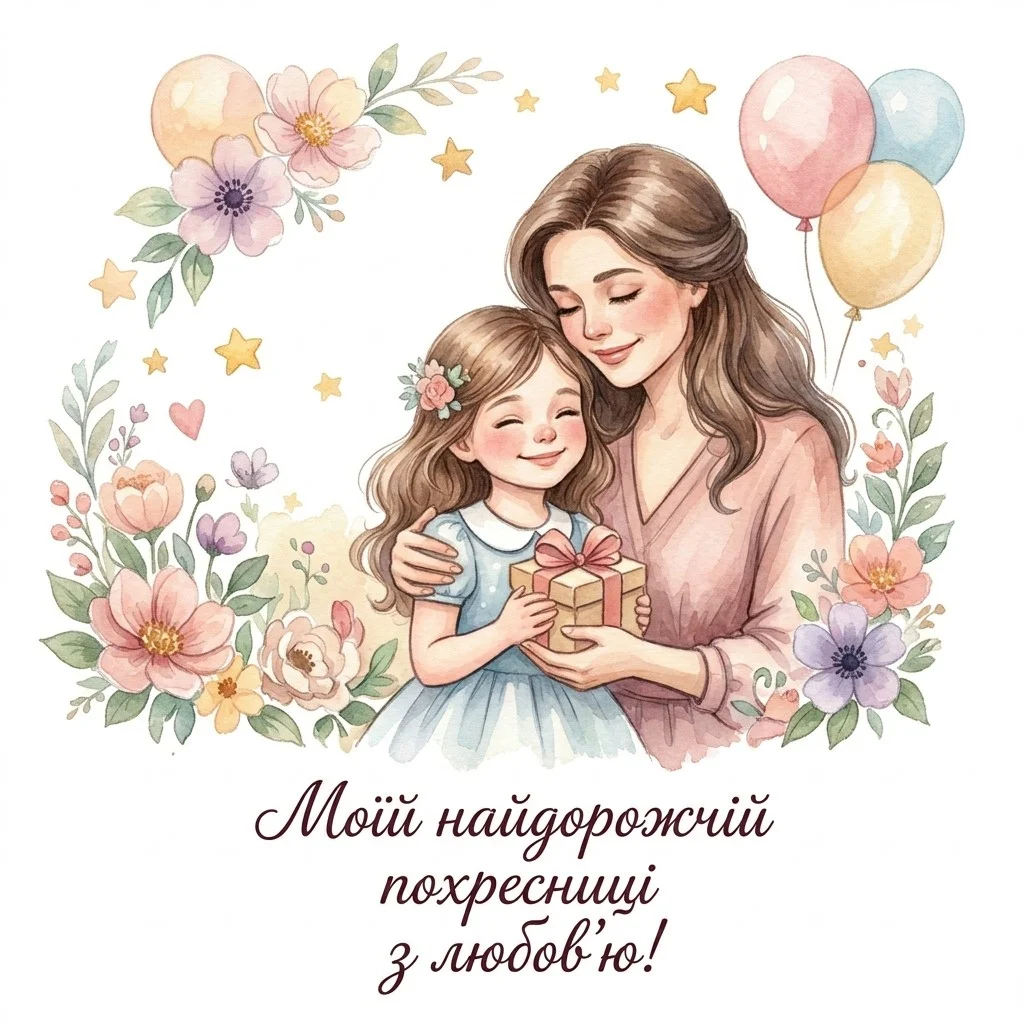 З Днем народження, похреснице