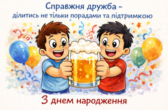 Привітання з Днем народження другу: щирі, прикольні та душевні побажання