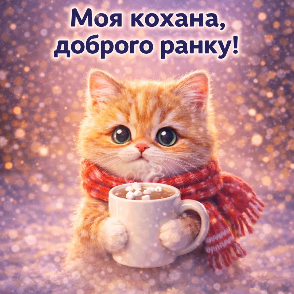 Доброго ранку коханій