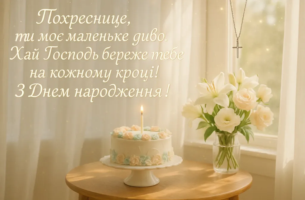 З Днем народження, похреснице