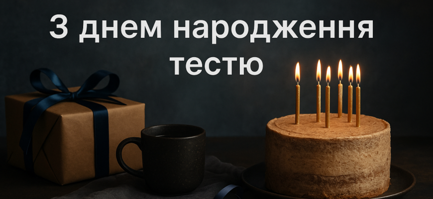Привітання з Днем народження тестю: щирі, красиві та душевні побажання