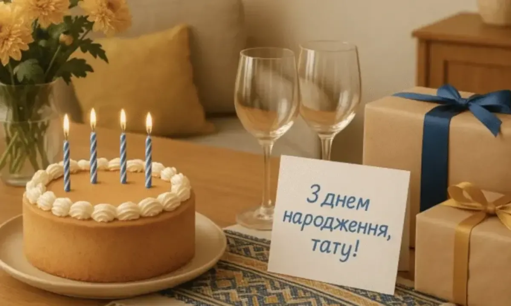 Привітання з Днем народження татові від доньки до сліз